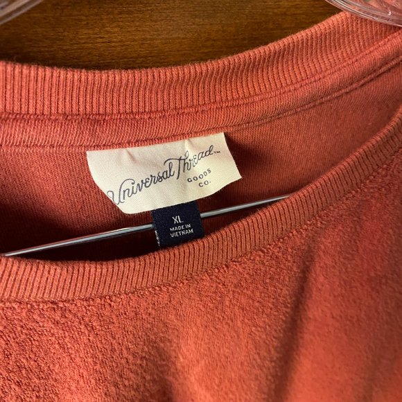 Universal Thread Burnt Orange Crew Neck Sweater Size XL - Picture 5 of 10